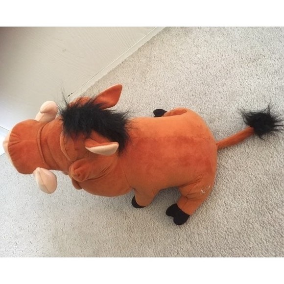 Feed Me Pumba fron lion king Talking Plush Disney - Picture 4 of 4